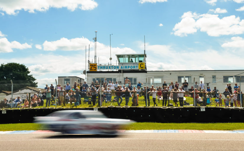 Motor sport legends turn back the clock as Thruxton looks firmly to the future