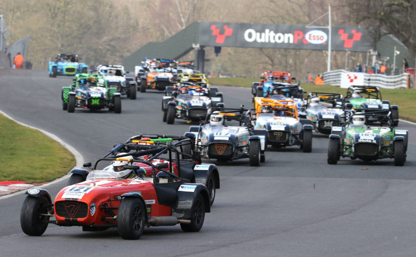 BARC championships battle mixed conditions at Oulton Park