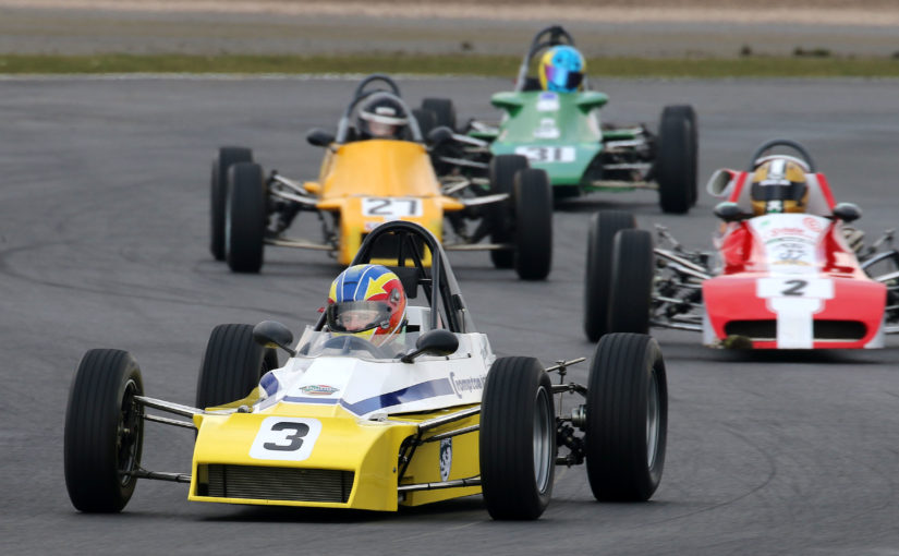 Classic Formula Ford and Max5’s star at Mallory Park