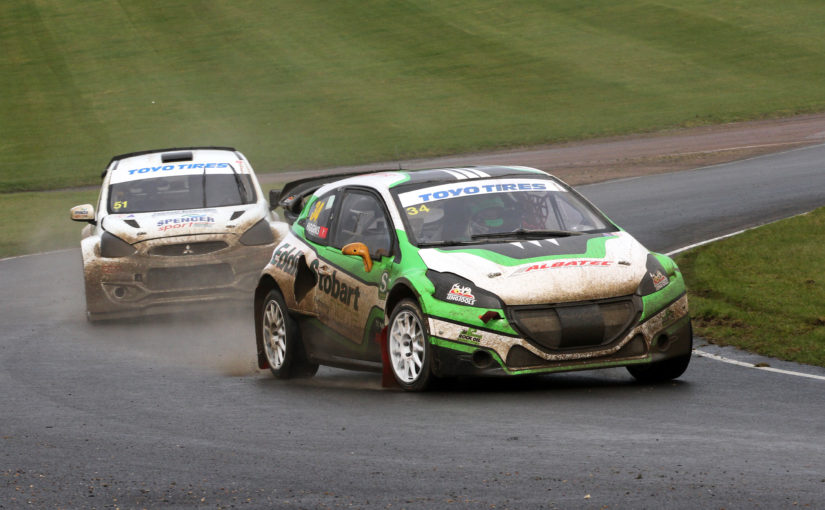 Mark Higgins victorious in second round of British Rallycross at Lydden Hill