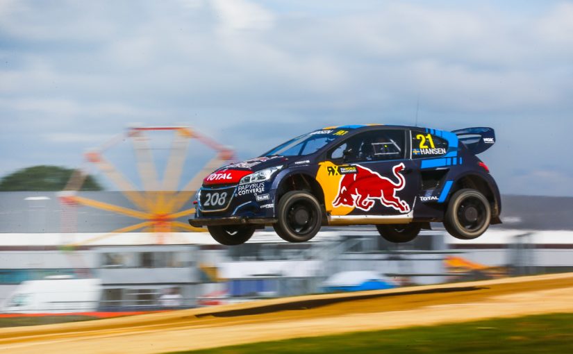 Timmy Hansen claims FIA World Rallycross Championship victory at Silverstone