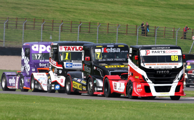 Blockbuster BARC track action headlines Convoy in the Park at Donington Park