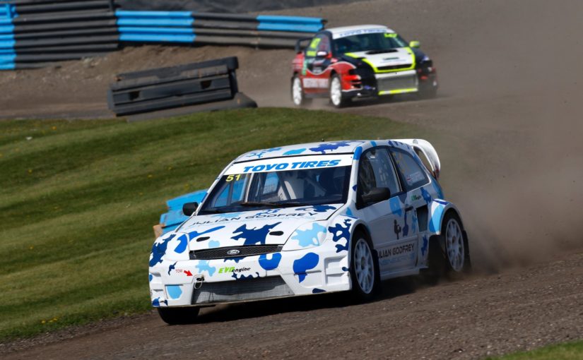 Julian Godfrey scorches to British Rallycross Championship victory at Lydden Hill