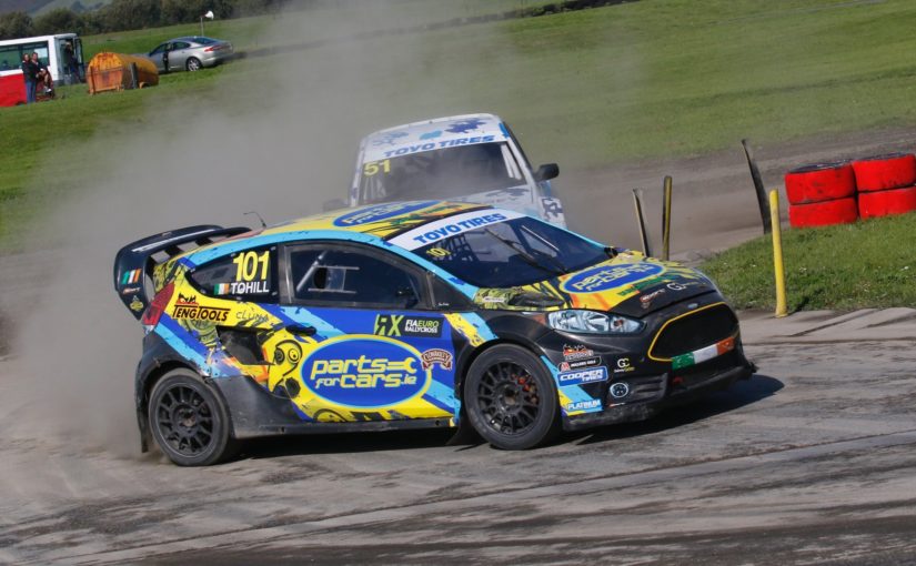 Derek Tohill triumphs at Pembrey to take British Rallycross Championship fight down to the wire