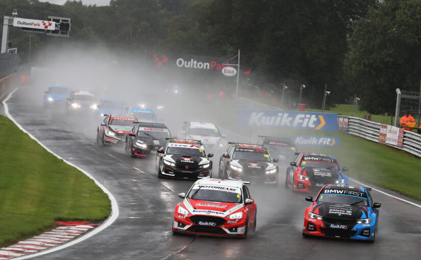 Rory Butcher, Ashley Sutton and Adam Morgan share BTCC Oulton Park spoils