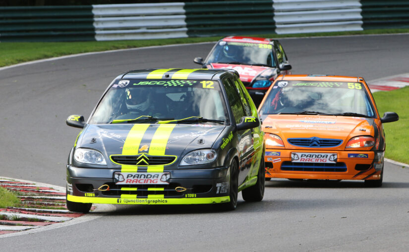 BARC produces plenty of thrills during Halloween race day at Oulton Park