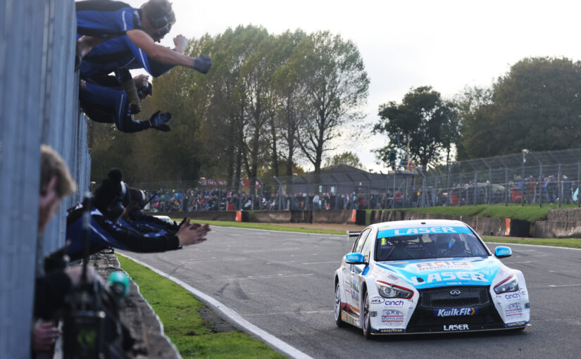 Ashley Sutton crowned triple BTCC champion at Brands Hatch GP