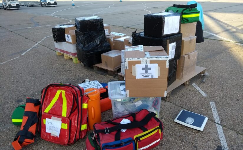 BARC sends medical supplies to Ukraine