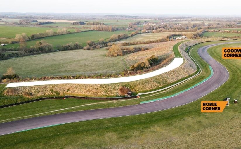 Thruxton opens new spectator viewing area around high-speed Noble corner