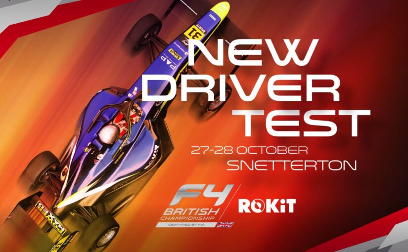ROKiT British F4 announces two-day New Driver Test