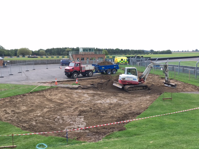 Work begins on Croft Circuit café