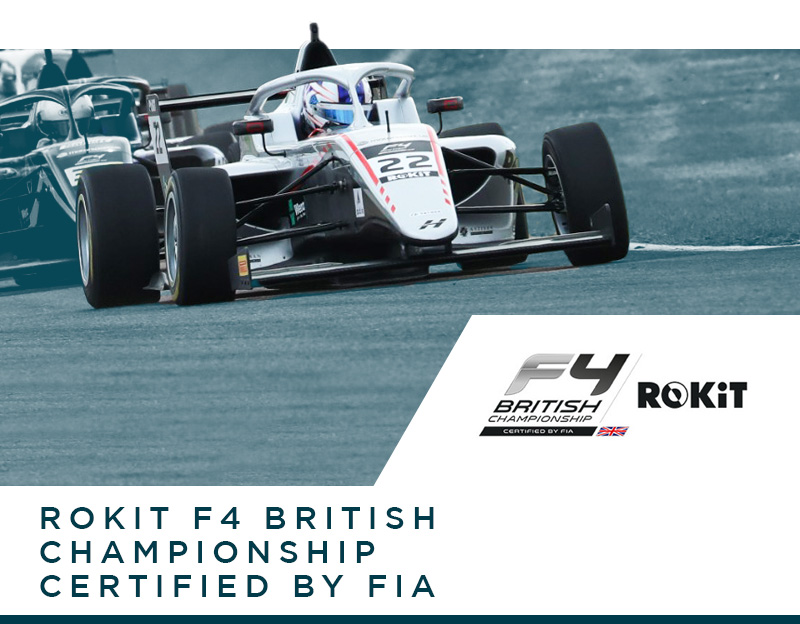 ROKiT F4 British Championship certified by FIA