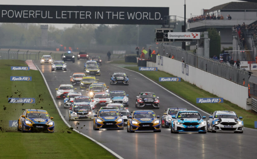 BTCC produces wet and wild 2023 opener at Donington Park