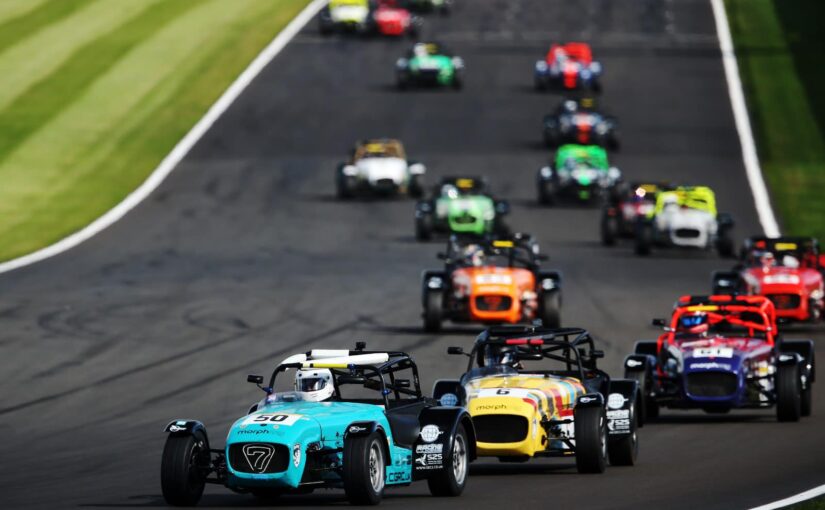 Caterham celebrates 50th Anniversary in style at Donington Park