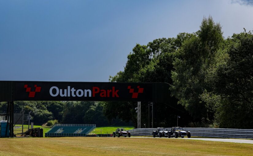 Caterham quartet deliver full-throttle entertainment at Oulton Park