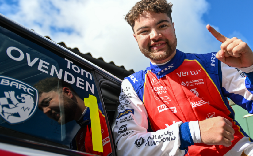 Ovenden storms to perfect start as MINI CHALLENGE JCW kicks off at Donington Park