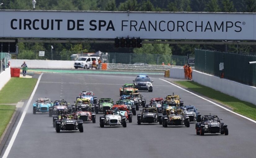 Britcar and Caterham enjoy blockbuster away day at Spa-Francorchamps
